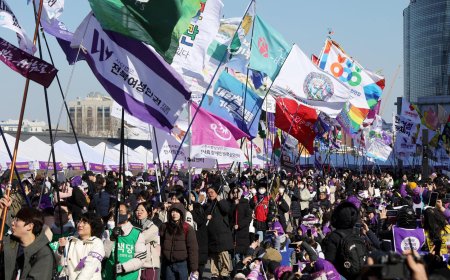 Korea marks Int’l Women’s Day with gender equality rally