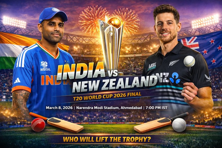 IND vs NZ T20 World Cup 2026 Final: All You Need to Know Before the Big Game